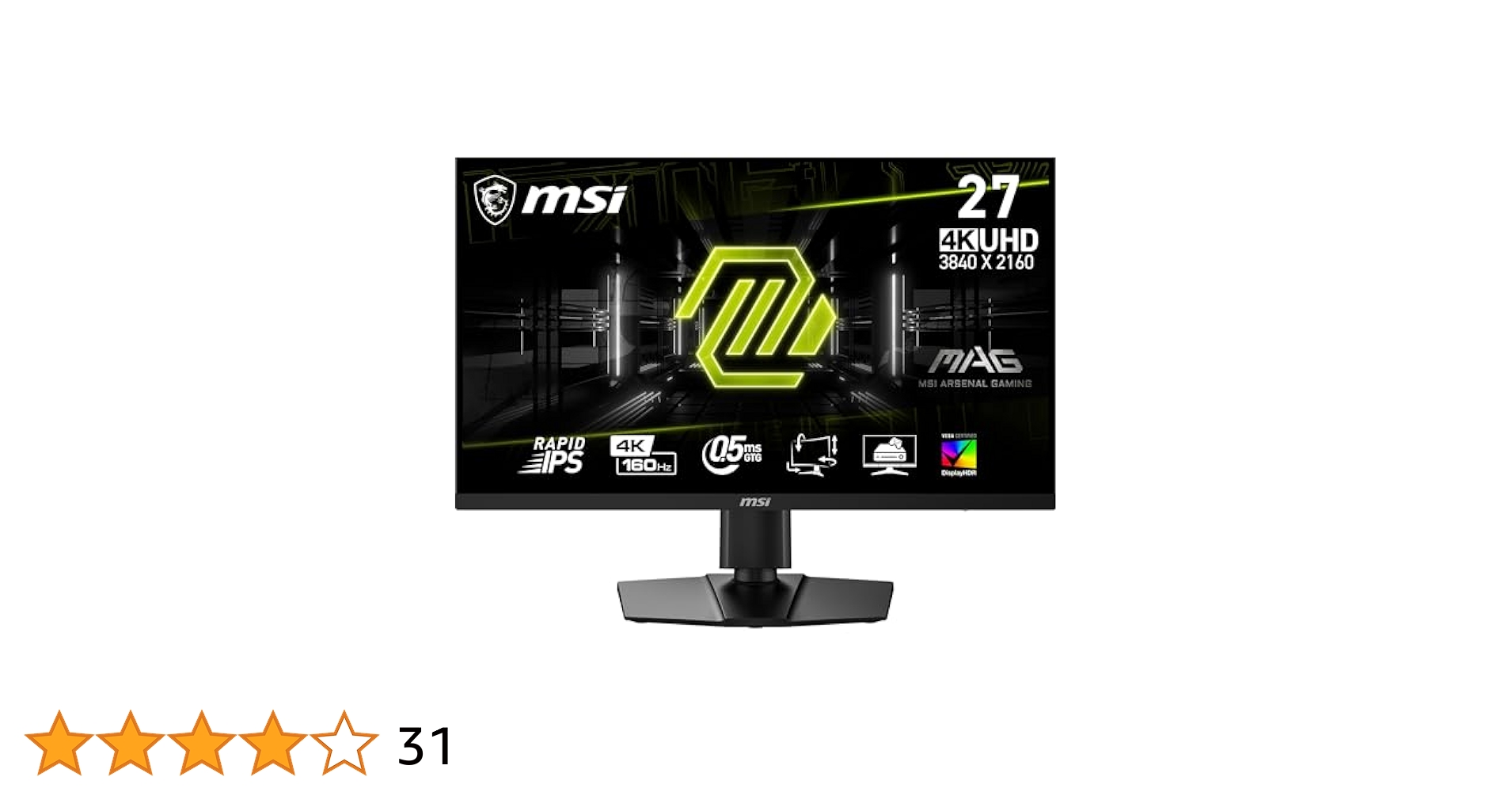 Amazon.com: MSI MAG274UPF E2, 27